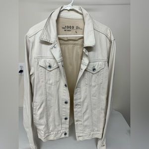 Gap 1969 Jean Jacket, men’s large, off white